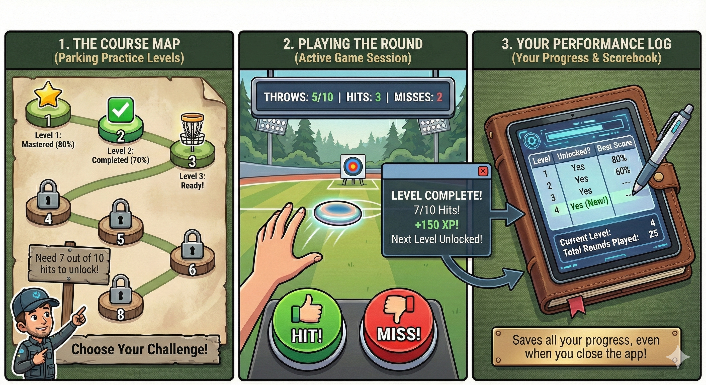 Parking Practice Game Mode